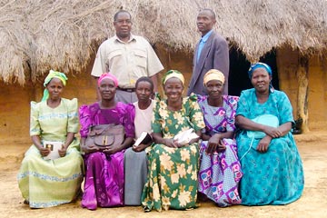 Widows Abuno Phoebe, Iyau Grace, Angwaro Lea, Aigi Anna, Ariokot Loyce, Aguti Loyce & Angella Adeke have been helped by our “Widows Goat Project.”